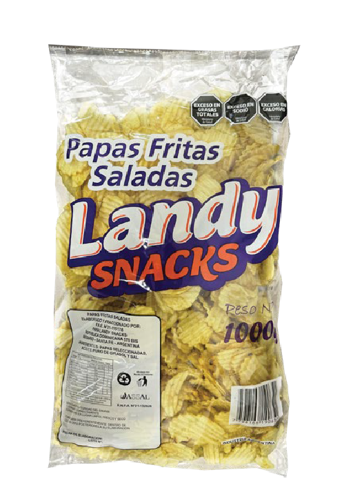 PAPAS FRITAS SALADAS ACANALADA CORTE ESPAÑOL